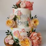 piękny tort ślubny