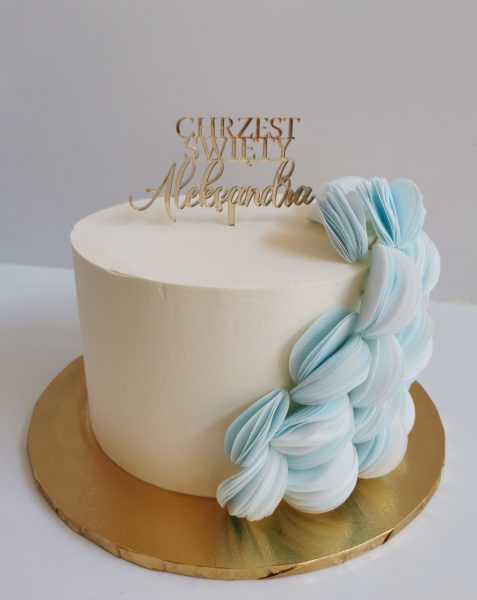 Tort chrzciny dla chłopca