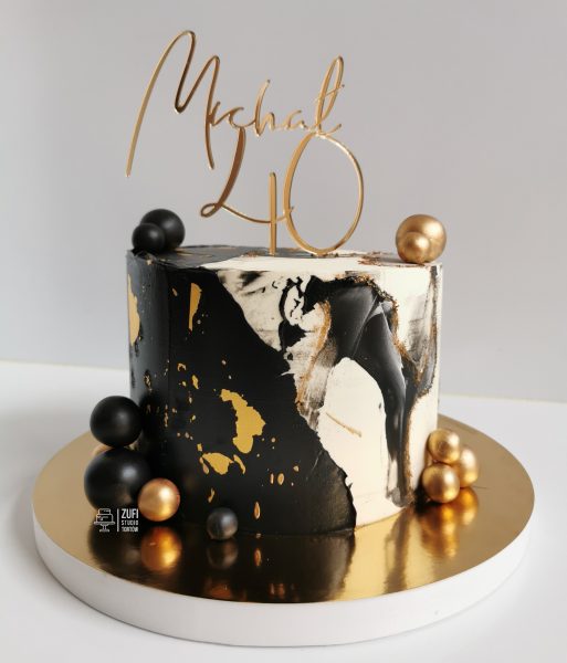 tort męska elegancja